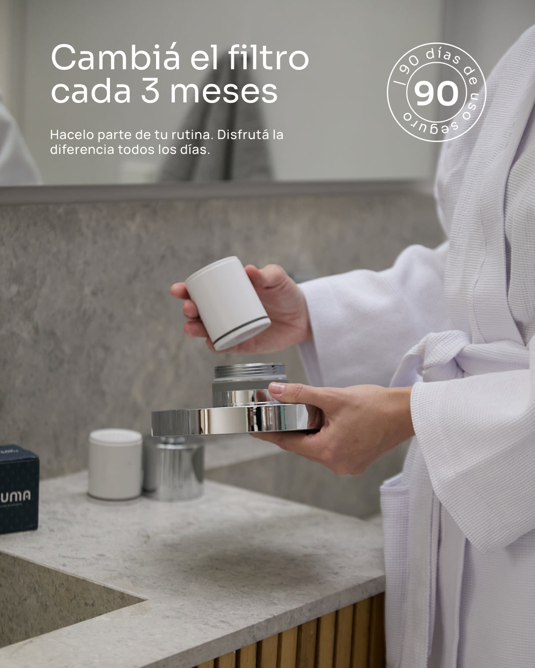 Cabezal de ducha NUMA® - Clásico